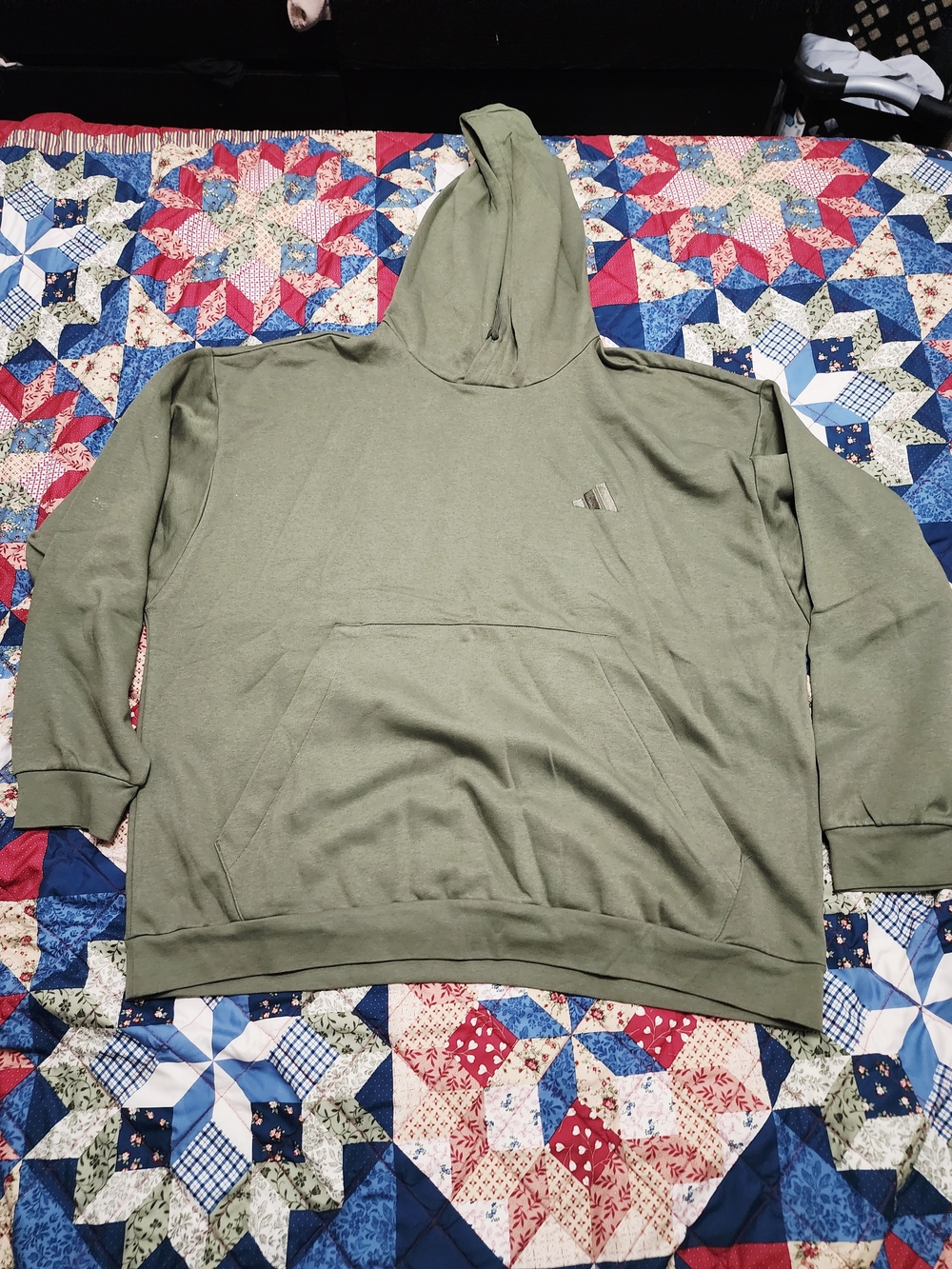 adidas Originals Olive Green Hoodie Pullover